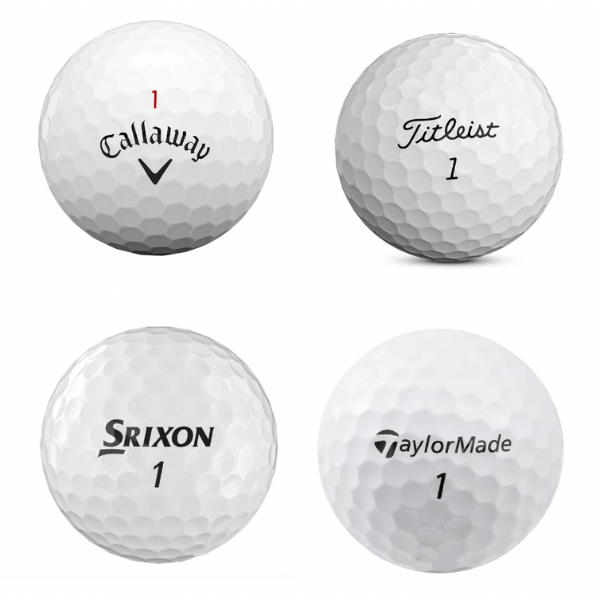 12 Balles De Golf Callaway Hex Solaire Rose – Balles De Qualité AAAA-AA, état Occasion, Super Look