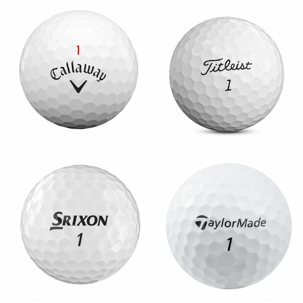 100 Balles de golf d'occasion - Mix Marques : Titleist, Srixon, Callaway...Qualité AAA - Horslimits - balles de golf