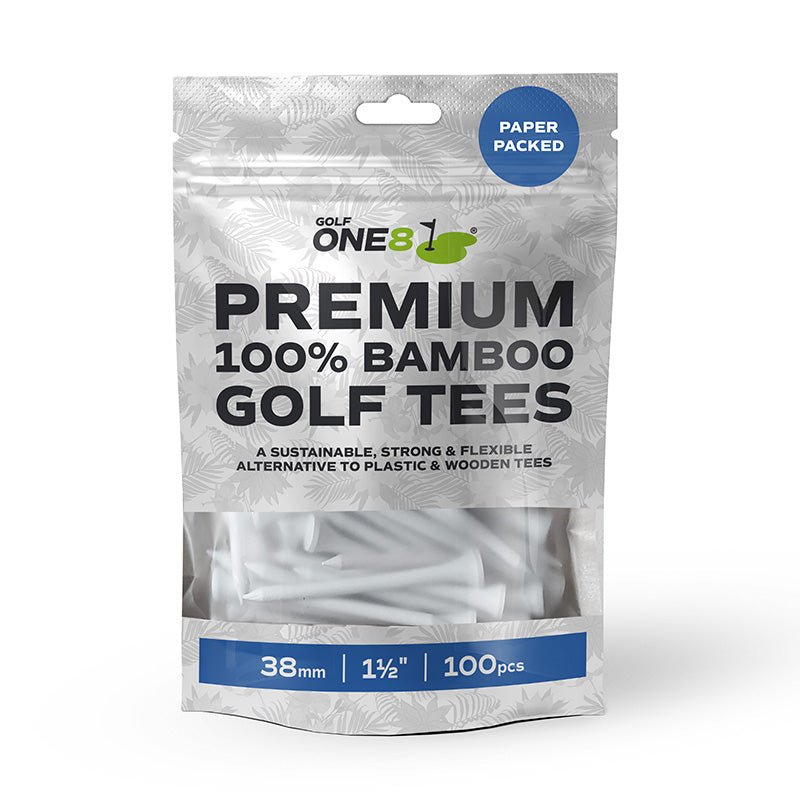 100 Tees Bamboo Golf 8 _ 38mm – 1 1/2 - Horslimits - balles de golf