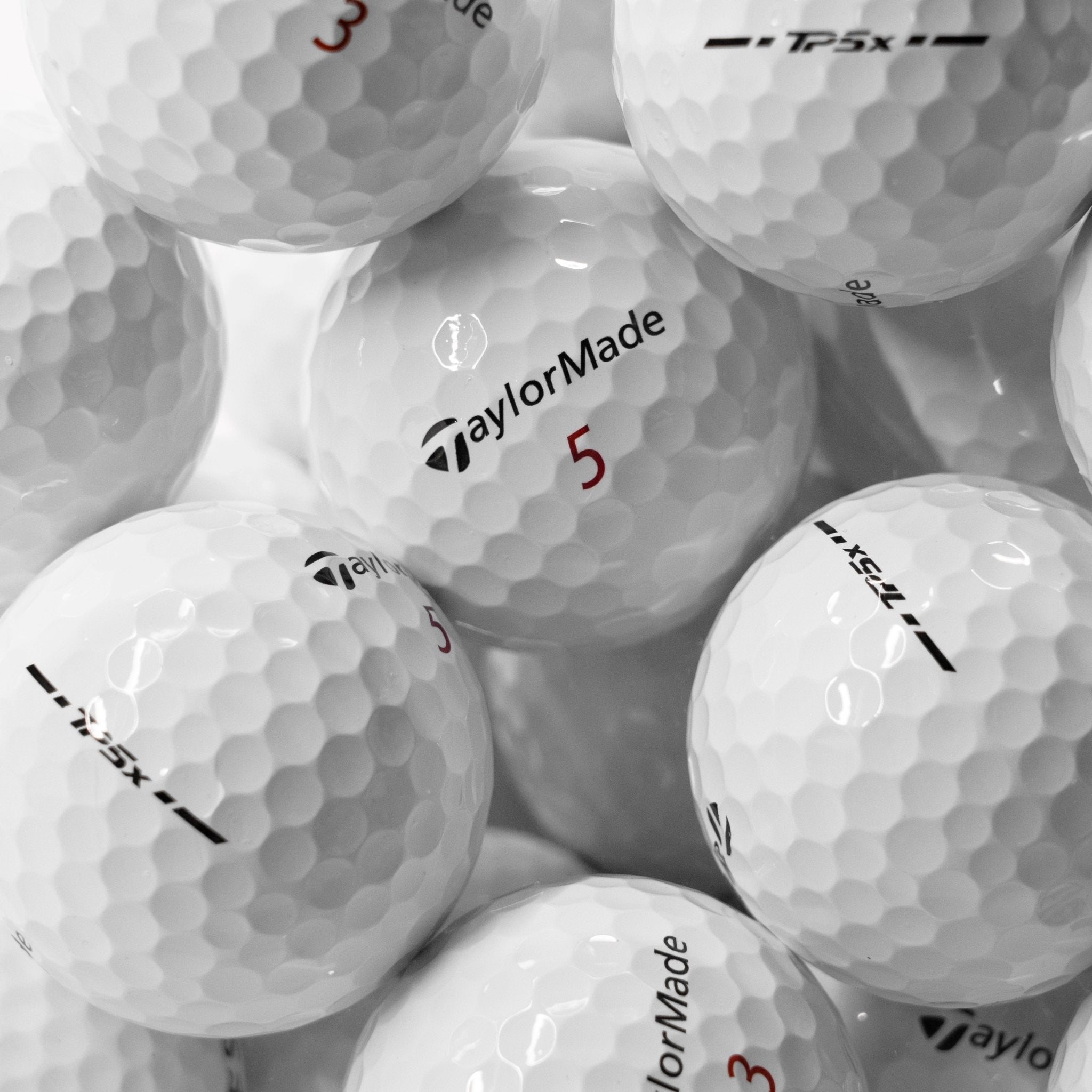 12 Balles de golf d'occasion - Taylormade TP5 X Qualité AAAA - Horslimits - balles de golf