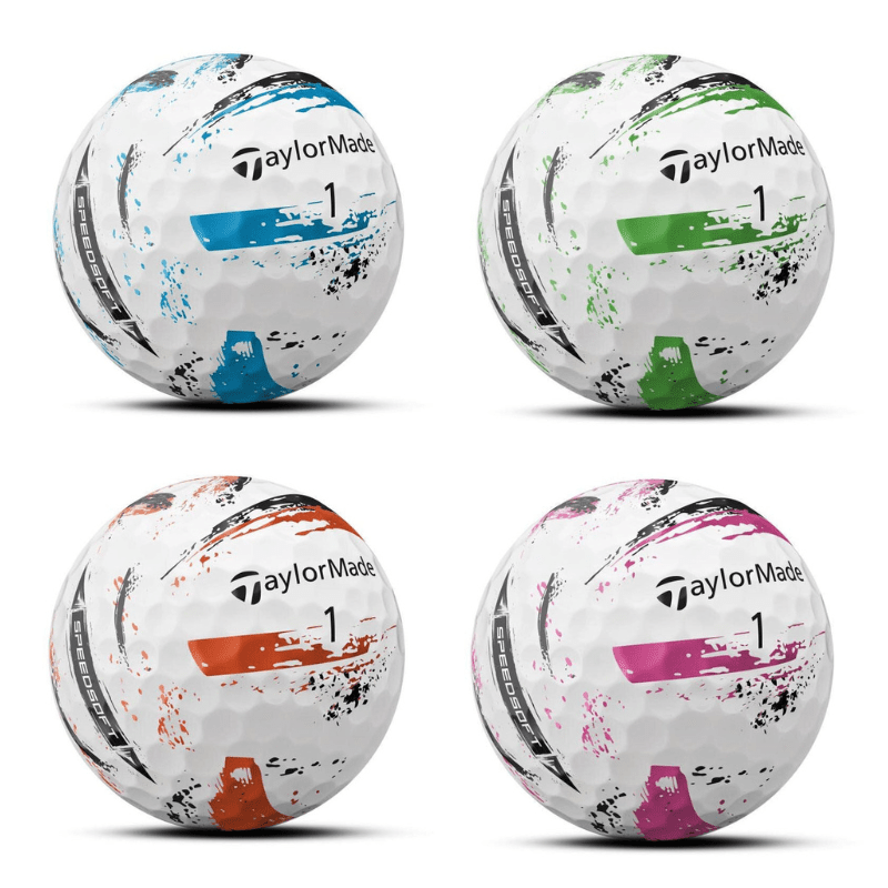 25 balles de golf d'occasion Taylormade - Speed soft ink Qualité AAAA - Horslimits - balles de golf