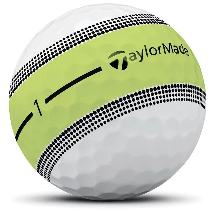 25 balles de golf d'occasion Taylormade - Tour Response Stripe jaune - Horslimits - balles de golf