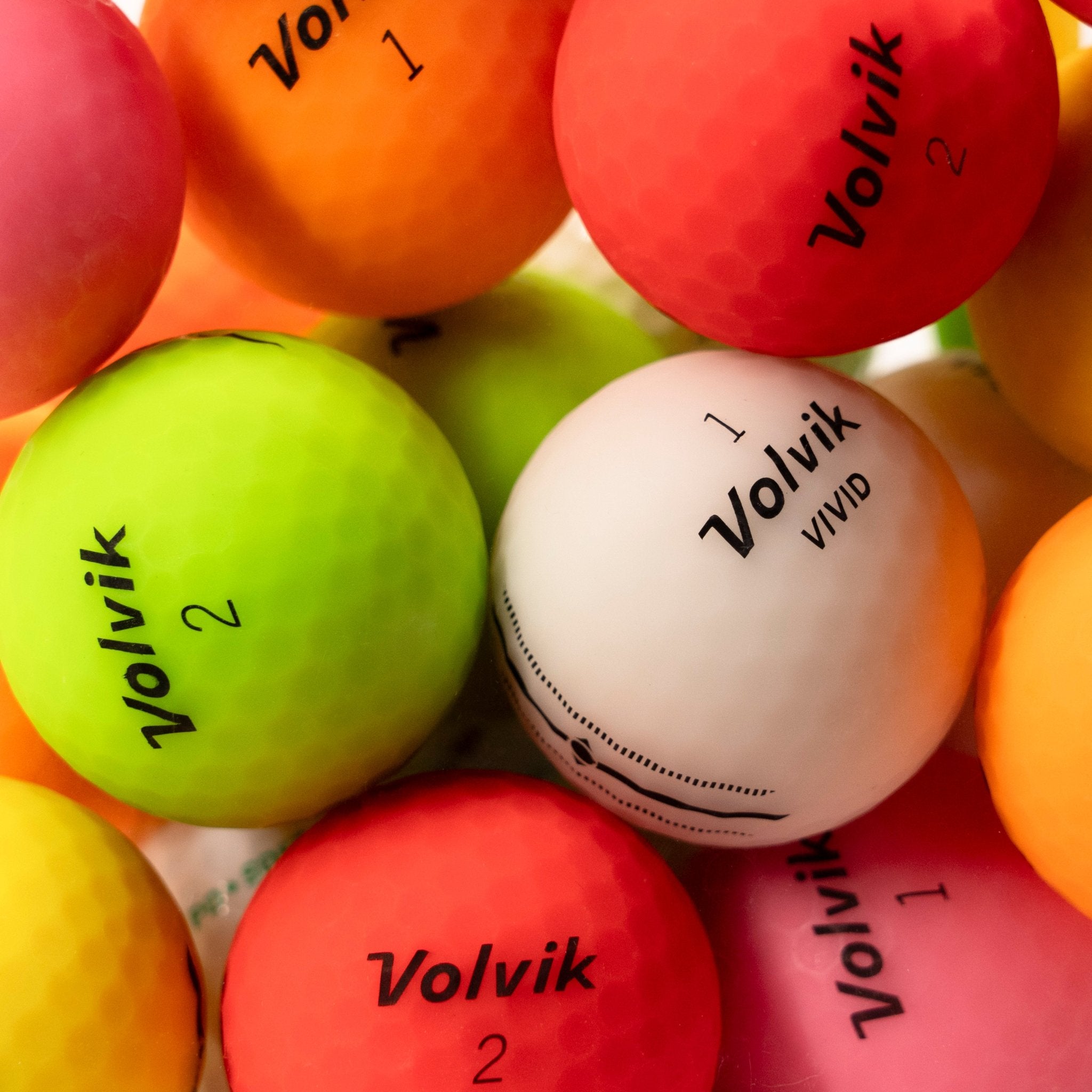 25 Balles de golf d'occasion Volvik - Qualité AAAA - Horslimits - balles de golf