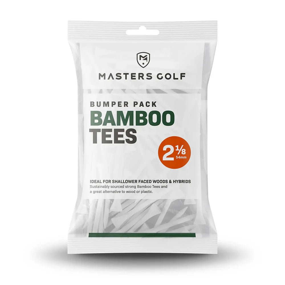 25 Tees Bamboo Masters Blanc 54mm - Horslimits - balles de golf
