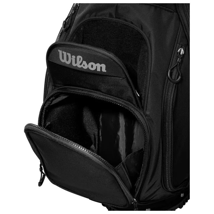 Bolsa de golf - Wilson Staff - BOLSA PARA CARRO DE GOLF ALPINE DRY - Negra - Gris y Roja