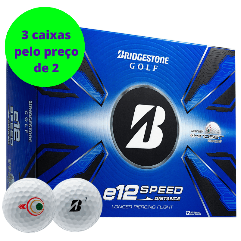 Balles de golf Bridgestone - E12 Speed x12 Blanc - Horslimits - balles de golf