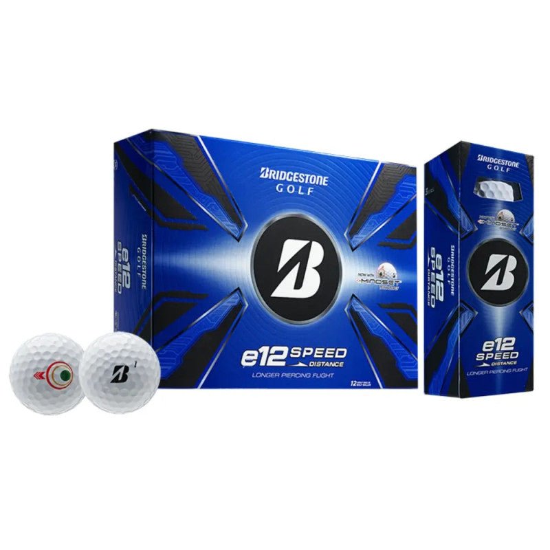Balles de golf Bridgestone - E12 Speed x12 Blanc - Horslimits - balles de golf