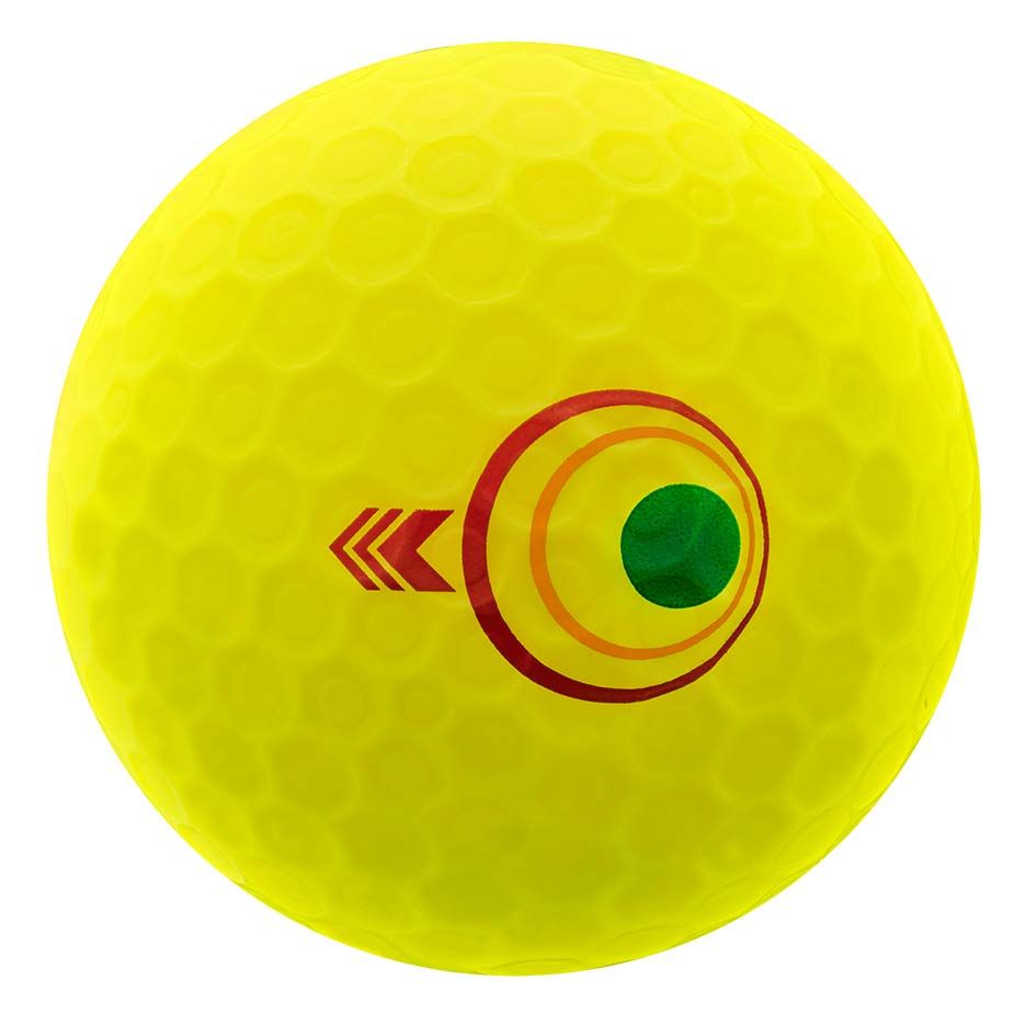 Balles de golf Bridgestone - E12 Straight Matte x12 Jaunes PT - Horslimits - balles de golf