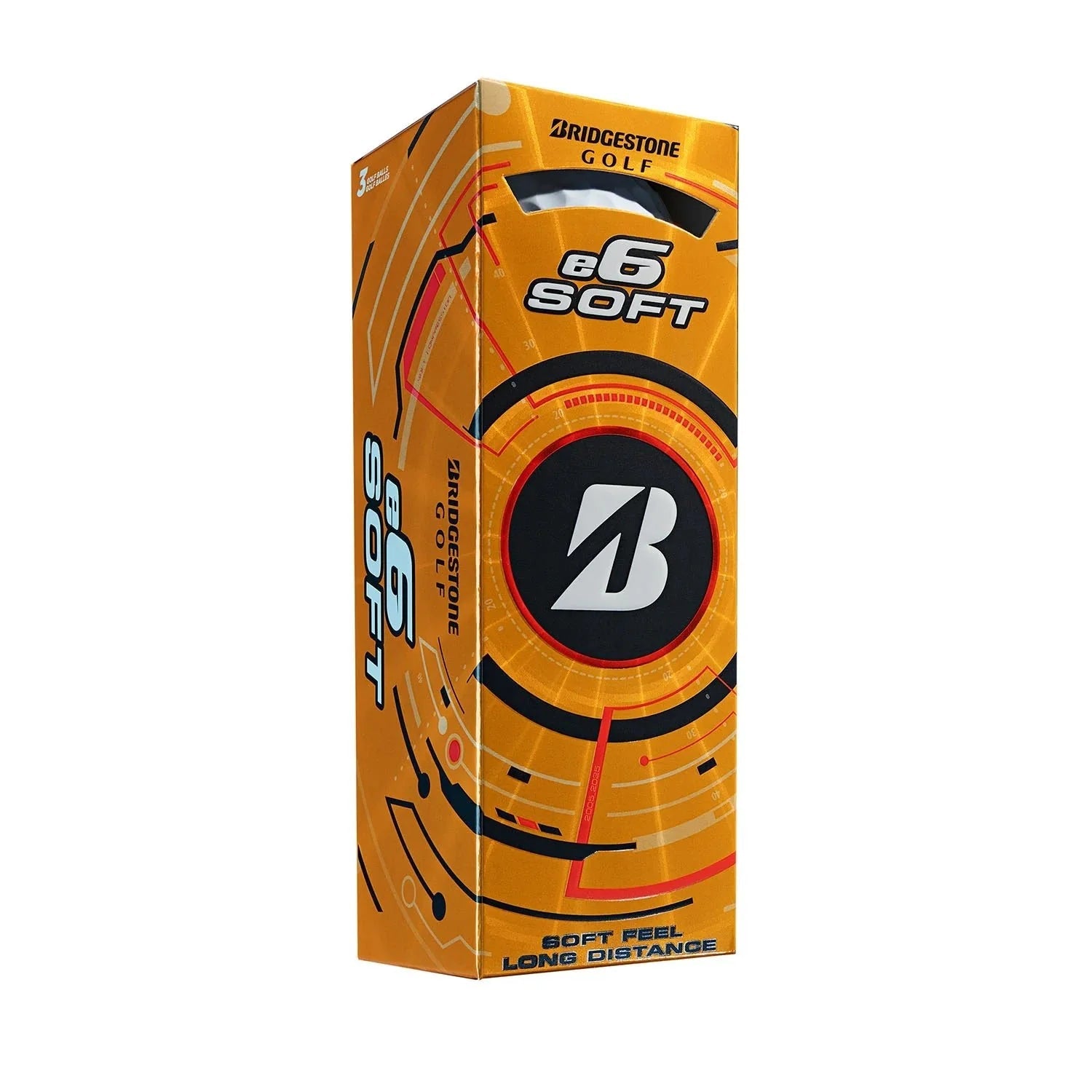 Balles de golf Bridgestone - E6 Soft x12 Blanc PT - Horslimits - balles de golf