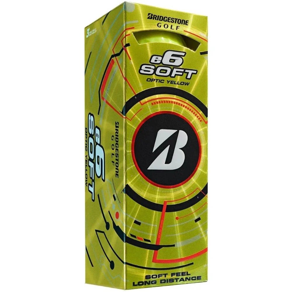 Balles de golf Bridgestone - E6 Soft x12 Jaune - Horslimits - balles de golf
