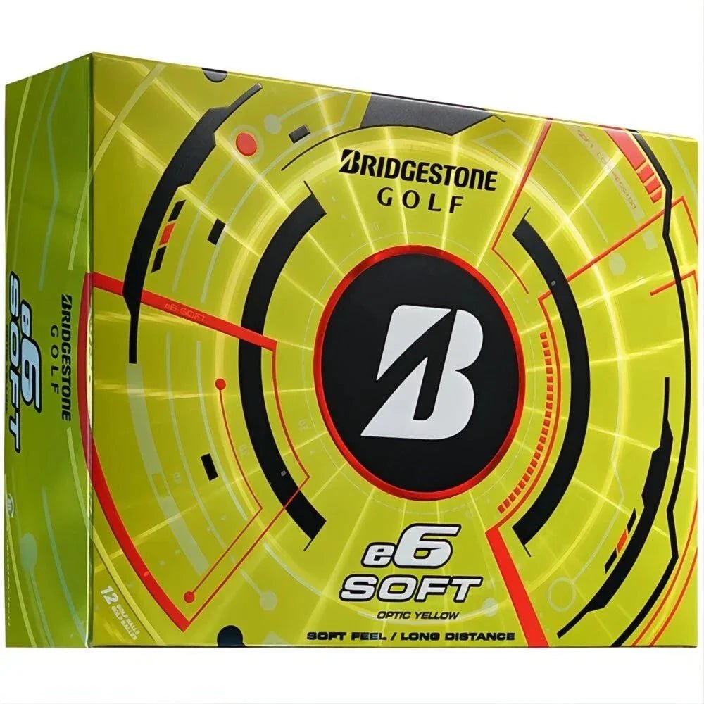 Balles de golf Bridgestone - E6 Soft x12 Jaune PT - Horslimits - balles de golf