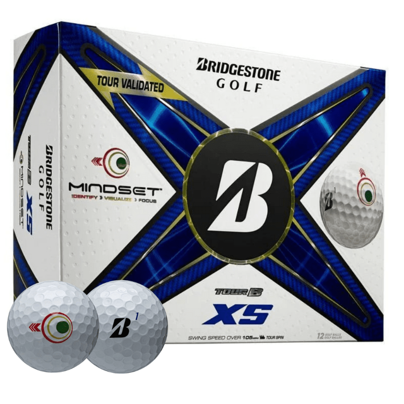 Balles de golf Bridgestone - Tour B XS MindSet x12 Blanc - Horslimits - balles de golf
