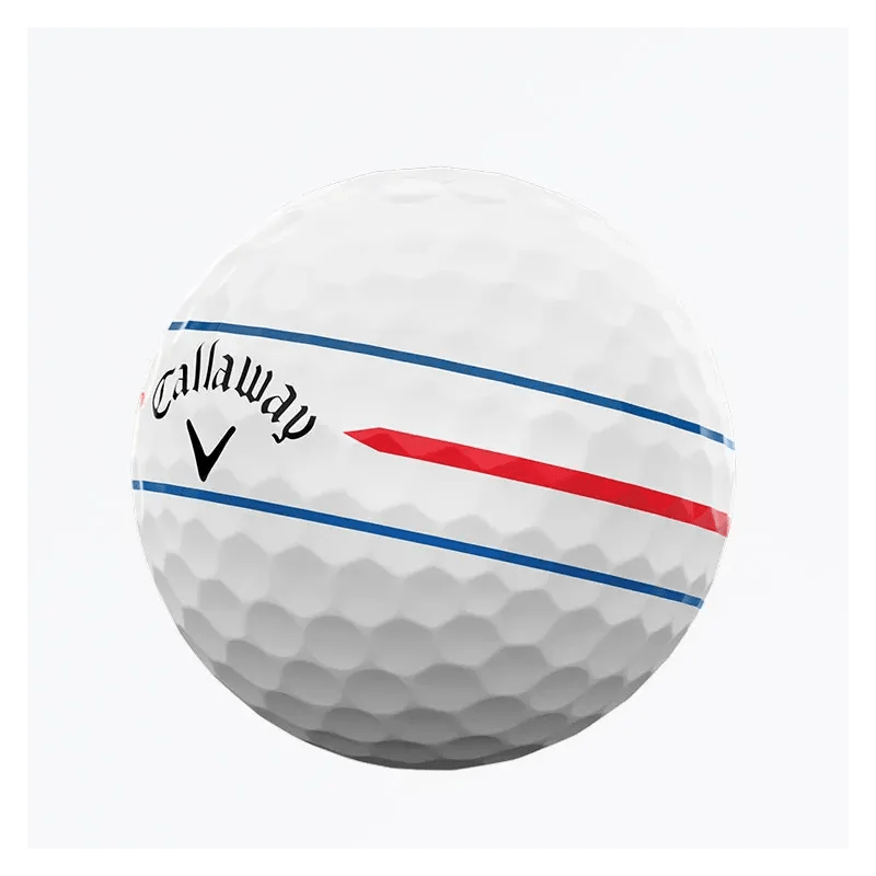 Balles de golf Callaway - Chrome Soft Triple track 360 x12 Blanche - Horslimits - balles de golf