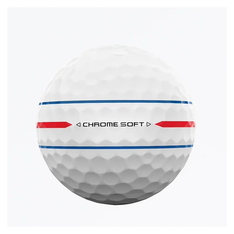 Balles de golf Callaway - Chrome Soft Triple track 360 x12 Blanche - Horslimits - balles de golf