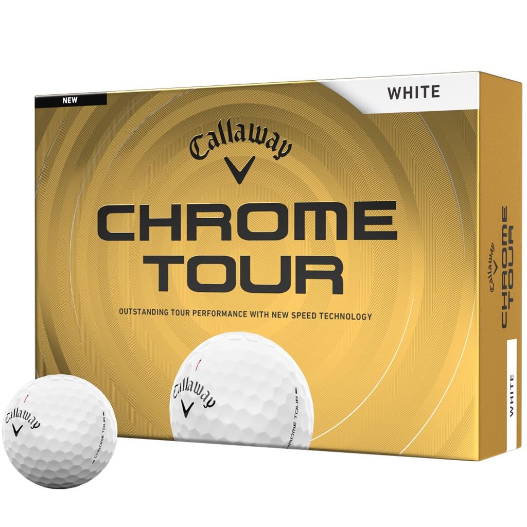 Balles de golf Callaway - Chrome Tour Blanc - Horslimits - balles de golf