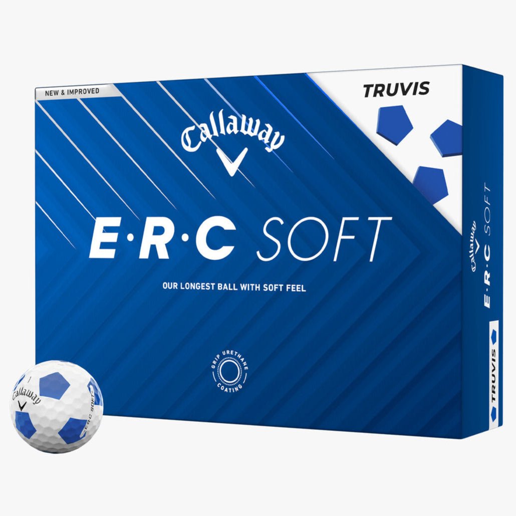 Balles de golf Callaway - ERC Soft Truvis x12 Bleu - Horslimits - balles de golf