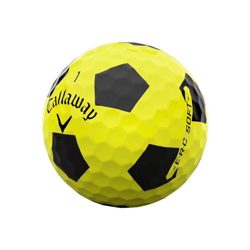 Balles de golf Callaway - ERC Soft Truvis x12 Jaune PT - Horslimits - balles de golf