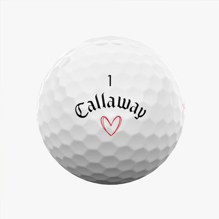 Balles de golf Callaway - Supersoft LOVE x12 Blanc - Horslimits - balles de golf