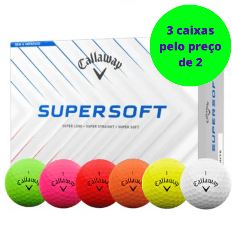 Balles de golf Callaway - Supersoft x12 - Horslimits - balles de golf
