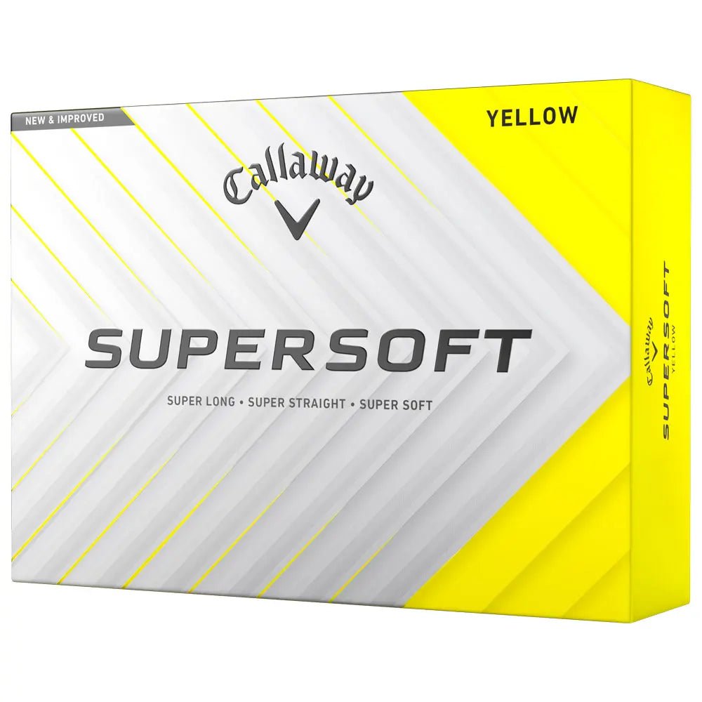 Balles de golf Callaway - Supersoft x12 Jaune - Horslimits - balles de golf