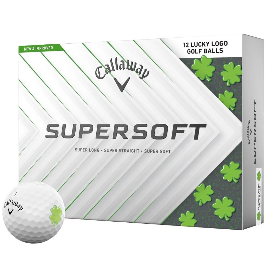 Balles de golf Callaway - Supersoft x12 Lucky - Horslimits - balles de golf