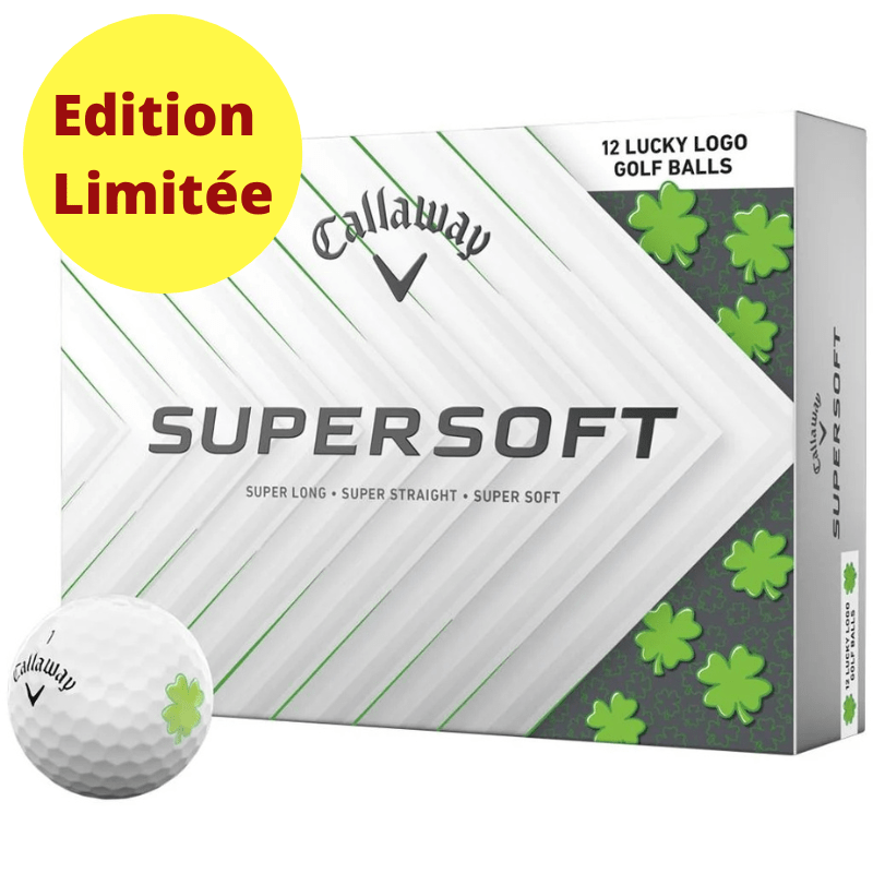 Balles de golf Callaway - Supersoft x12 Lucky - Horslimits - balles de golf