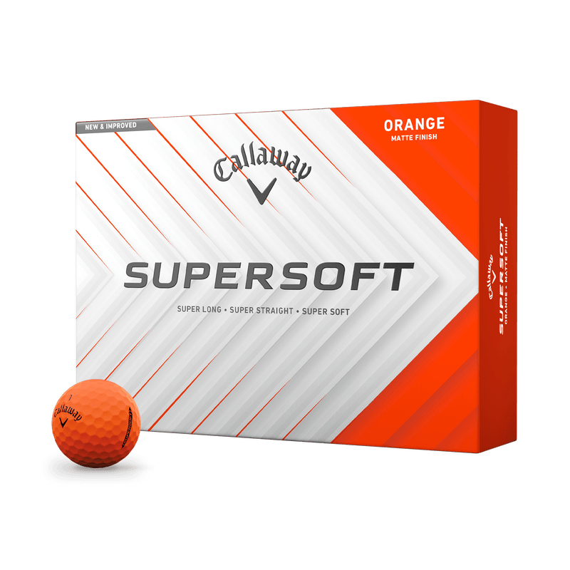 Balles de golf Callaway - Supersoft x12 Orange - Horslimits - balles de golf
