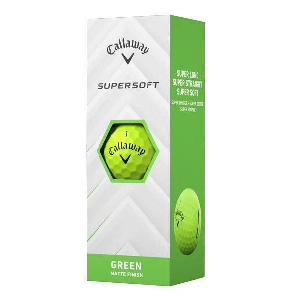 Balles de golf Callaway - Supersoft x12 Verte PT - Horslimits - balles de golf