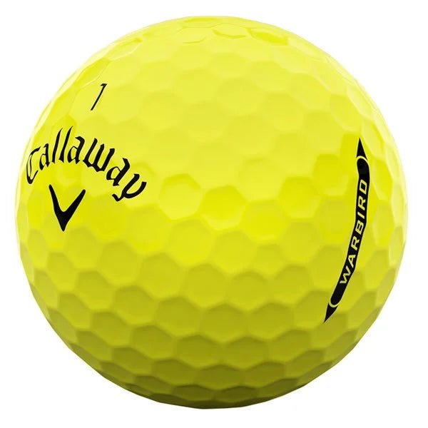 Balles de golf Callaway - Warbird x12 Jaune - Horslimits - balles de golf