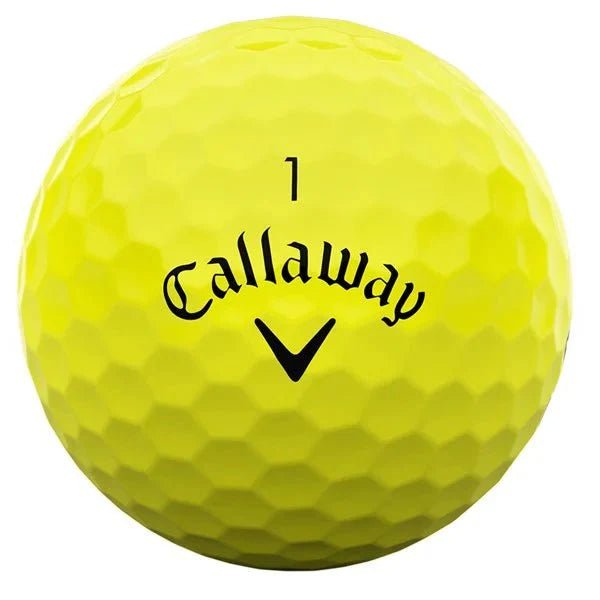 Balles de golf Callaway - Warbird x12 Jaune PT - Horslimits - balles de golf
