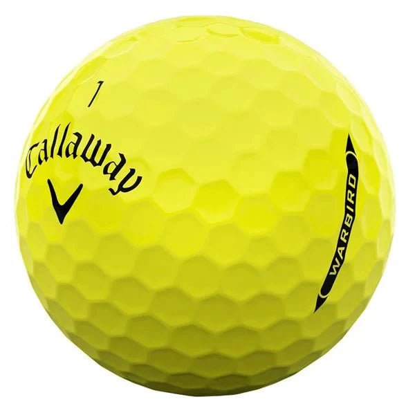 Balles de golf Callaway - Warbird x12 Jaune PT - Horslimits - balles de golf