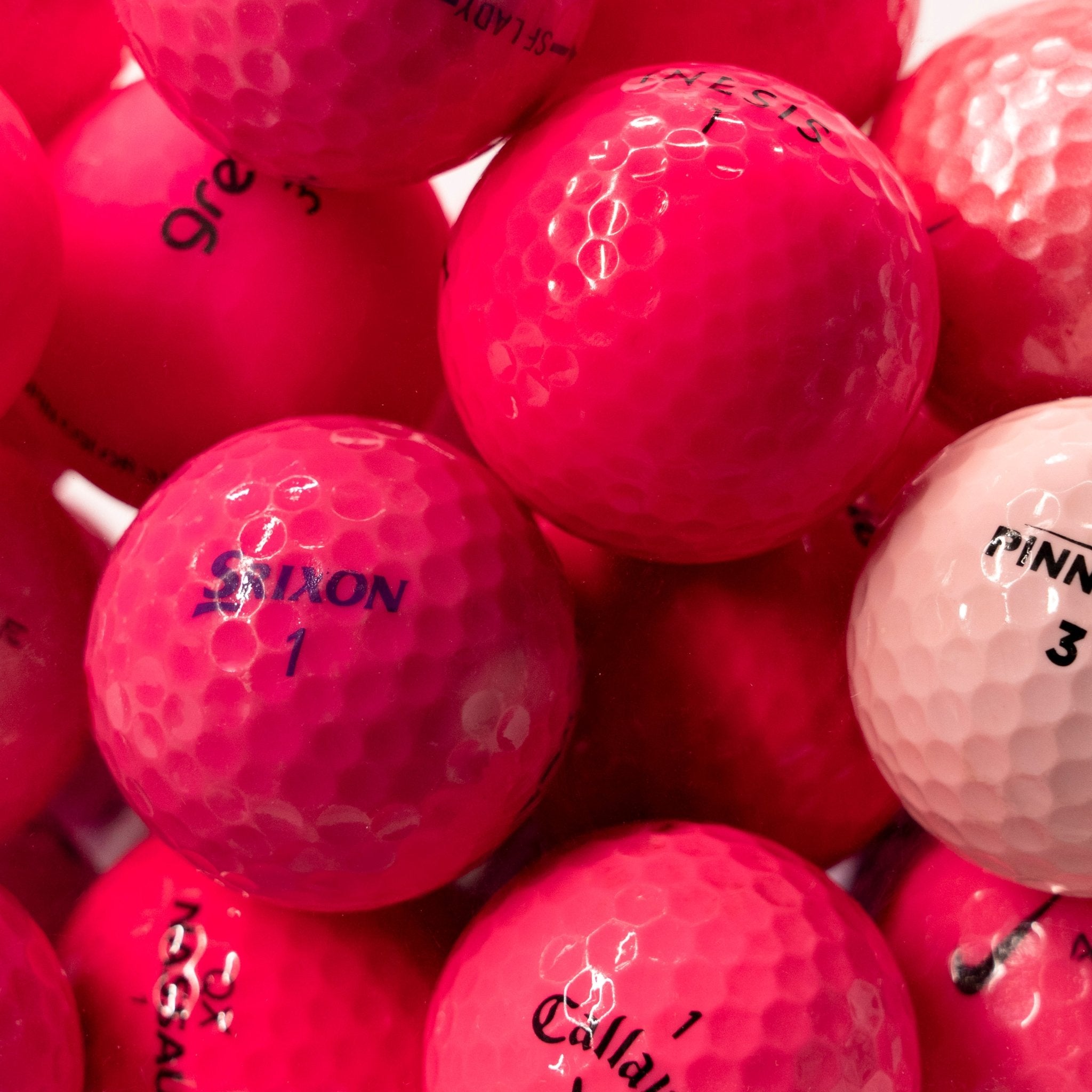 Balles de golf d'occasion Rose - Mix marques - Horslimits - balles de golf