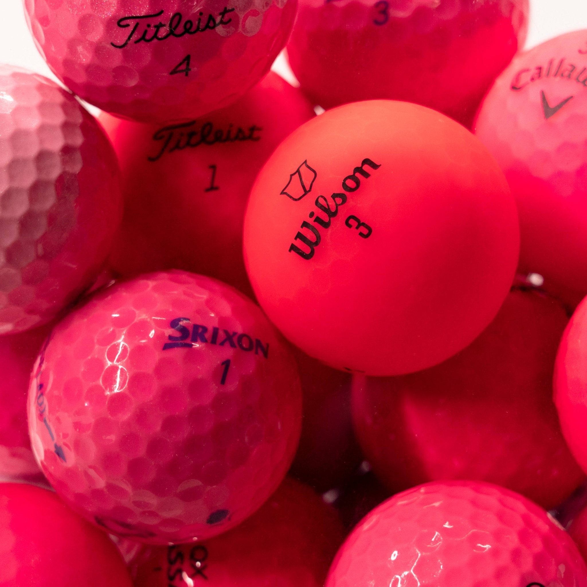 Balles de golf d'occasion Rose - Mix Marques - Horslimits - balles de golf