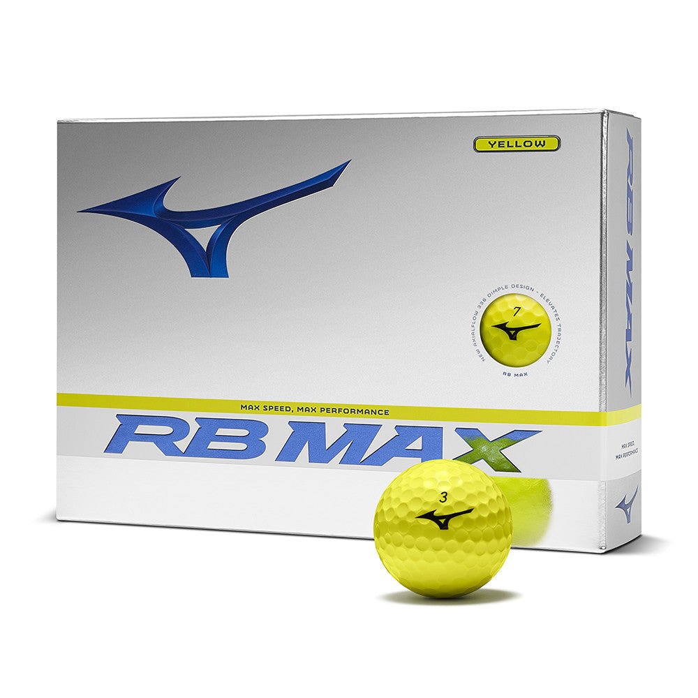 Balles de golf Mizuno - RB Max x12 Jaune - Horslimits - balles de golf