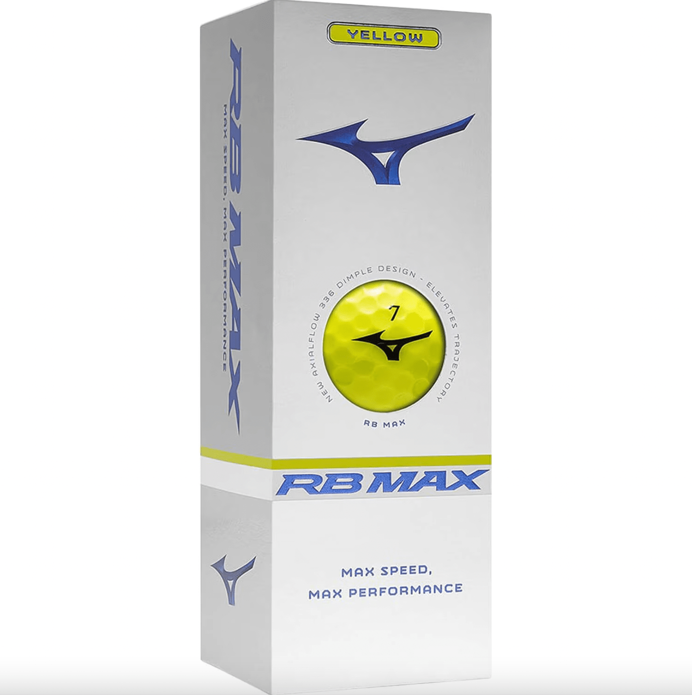 Balles de golf Mizuno - RB Max x12 Jaune - Horslimits - balles de golf