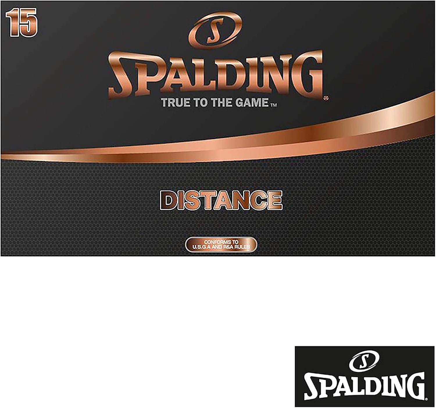 Balles de golf Spalding Distance - x15 Blacnc - Horslimits - balles de golf