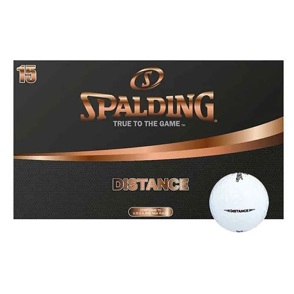 Balles de golf Spalding Distance - x15 Blacnc - Horslimits - balles de golf