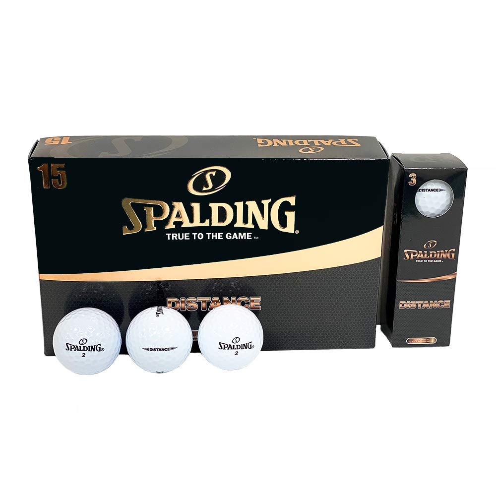 Balles de golf Spalding Distance - x15 Blacnc - Horslimits - balles de golf