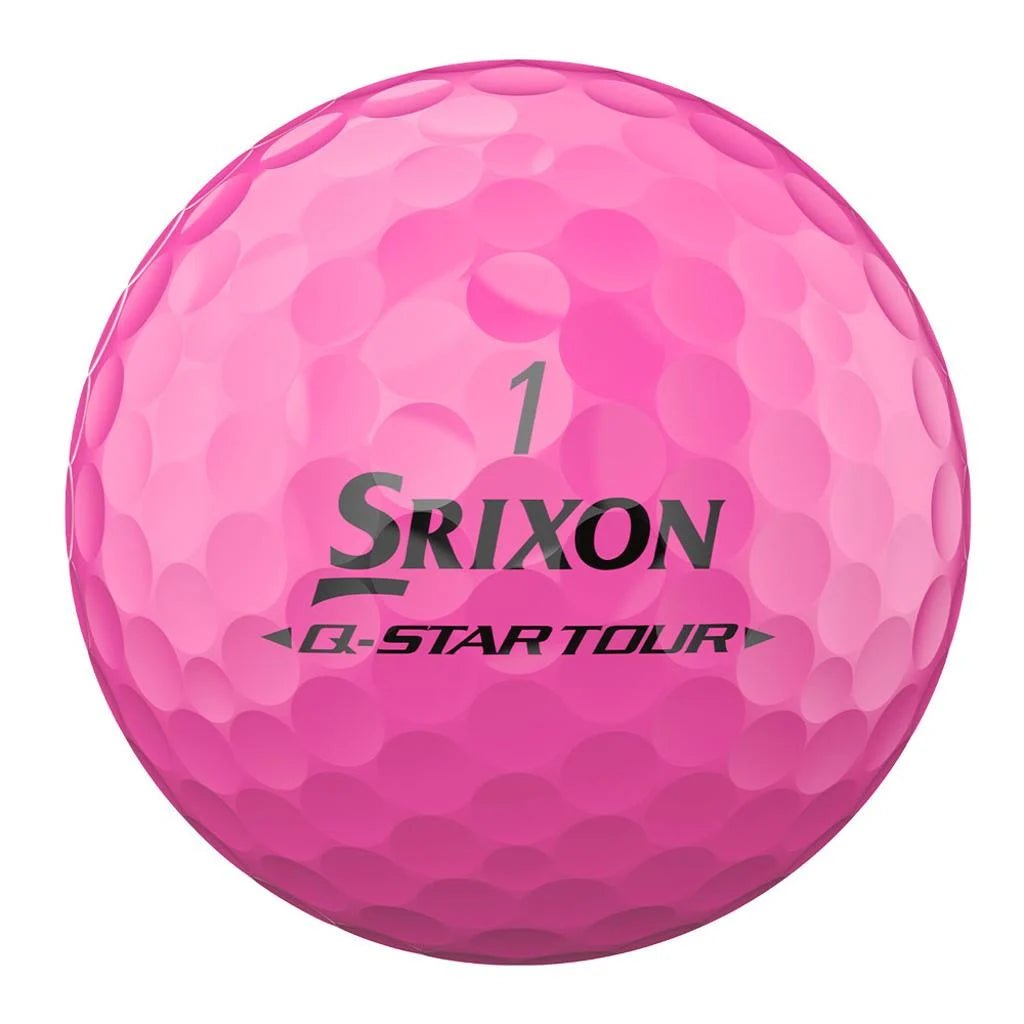 Balles de golf Srixon Q - Star Tour Divide Rose et Blanc - Horslimits - balles de golf