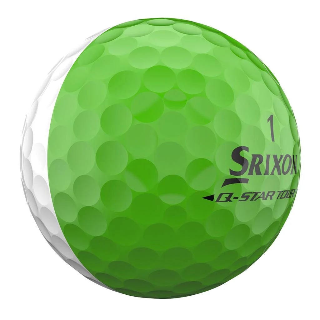 Balles de golf Srixon Q - Star Tour Divide Vert et Blanc - Horslimits - balles de golf