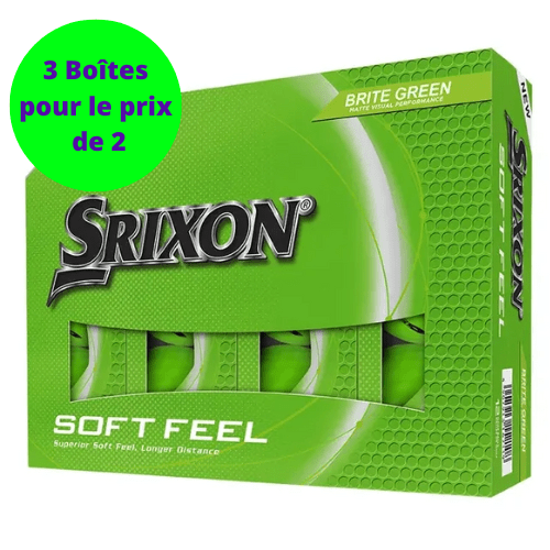 Balles de golf Srixon - Soft Feel - Horslimits - balles de golf