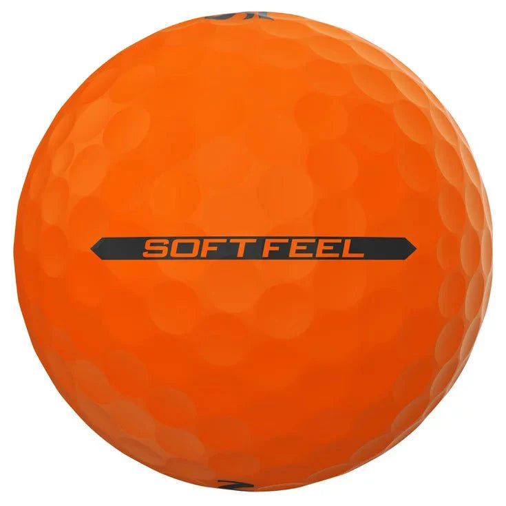 Balles de golf Srixon - Soft Feel Brite Matte x12 Orange - Horslimits - balles de golf