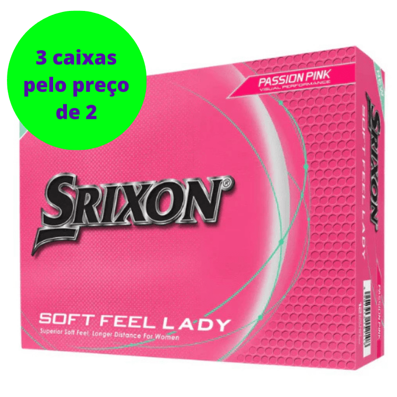 Balles de golf Srixon - Soft Feel Lady - x12 - Horslimits - balles de golf