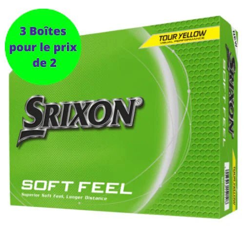 Balles de golf Srixon - Soft Feel PT - Horslimits - balles de golf