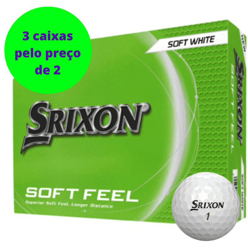 Balles de golf Srixon - Soft Feel - x12 Blanc - Horslimits - balles de golf