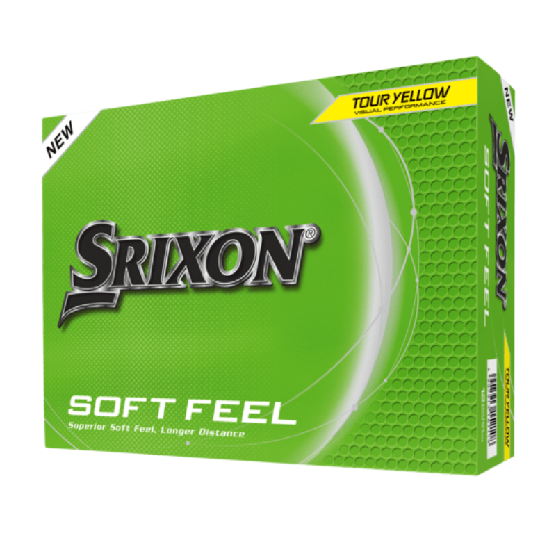 Balles de golf Srixon - Soft Feel - x12 Jaune PT - Horslimits - balles de golf
