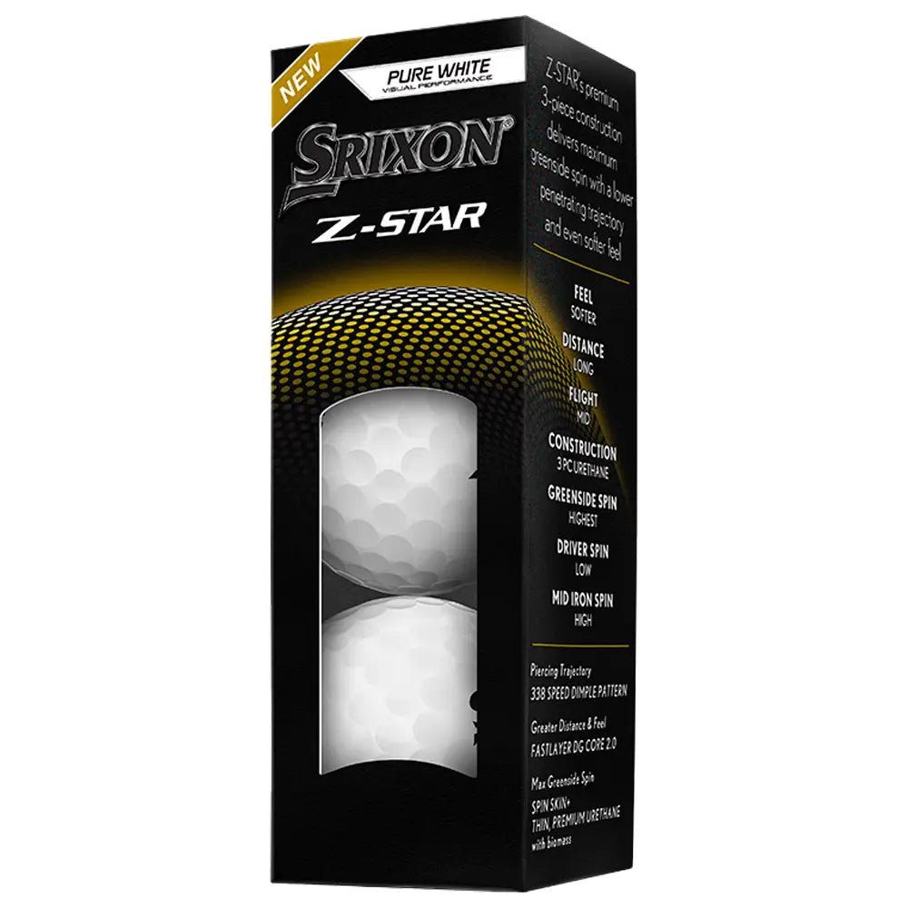 Balles de golf Srixon - Z - Star x12 Blanc - Horslimits - balles de golf