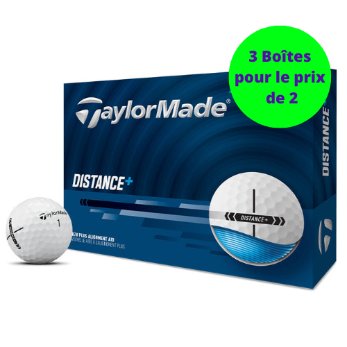 Balles de golf Taylormade - Distance+ x12 Blanc - Horslimits - balles de golf