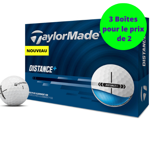 Balles de golf Taylormade - Distance+ x12 Blanc - Horslimits - balles de golf