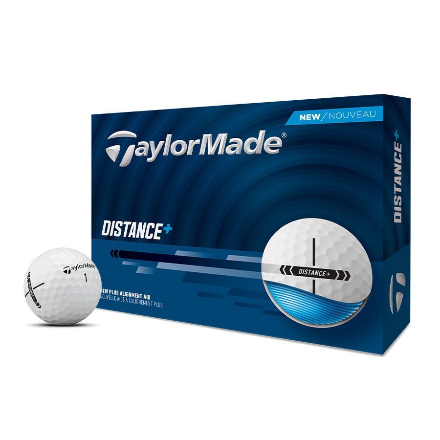 Balles de golf Taylormade - Distance+ x12 Blanc PT - Horslimits - balles de golf